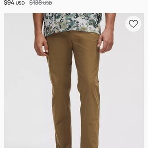 lululemon athletica Brown Chinos